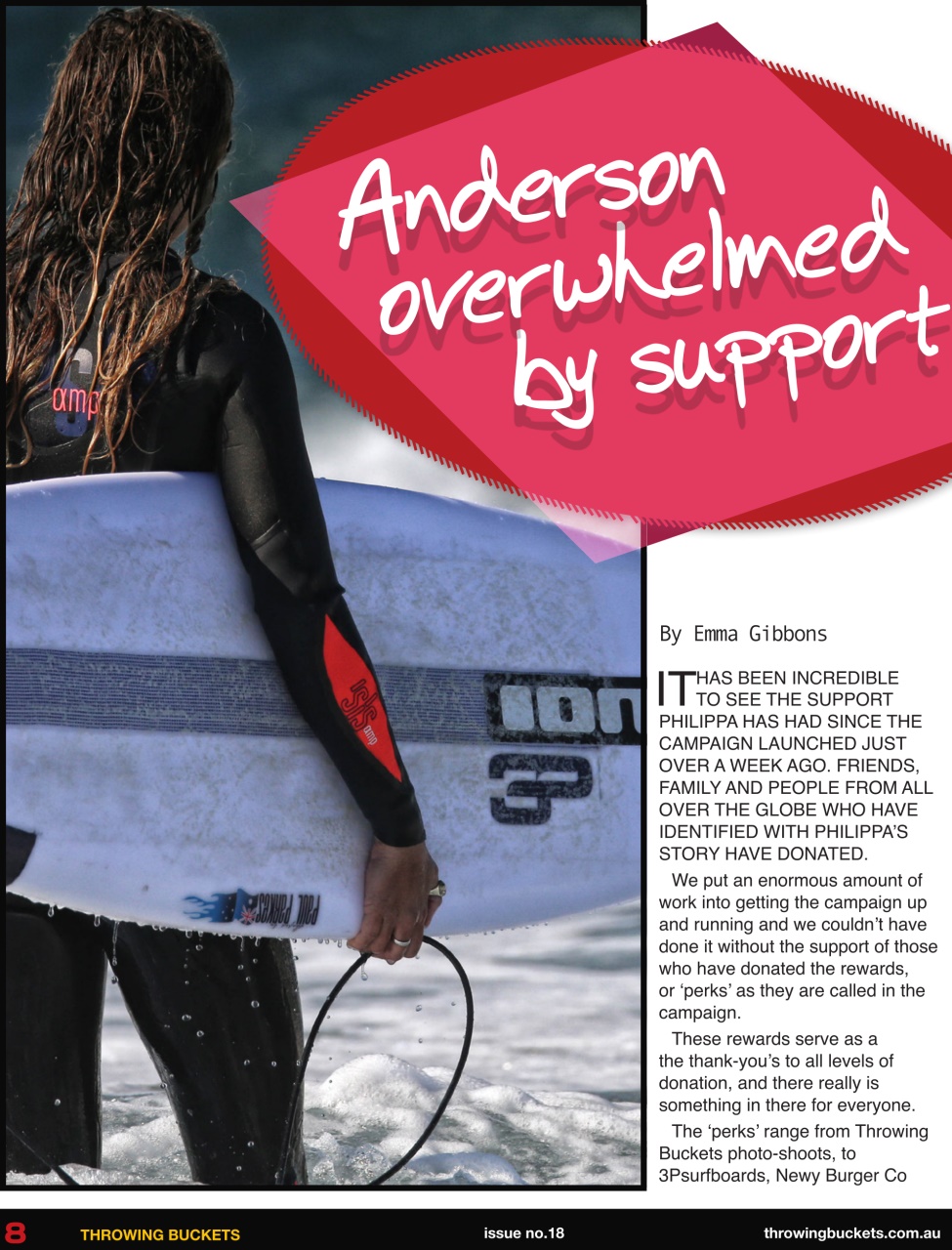 Throwing Buckets Preview Pages