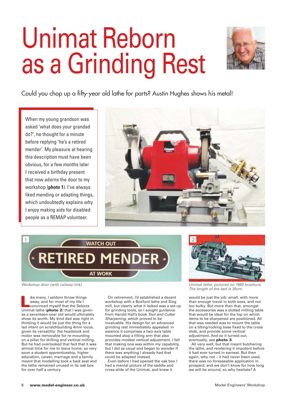 Model Engineer & Workshop Magazine Preview Pages