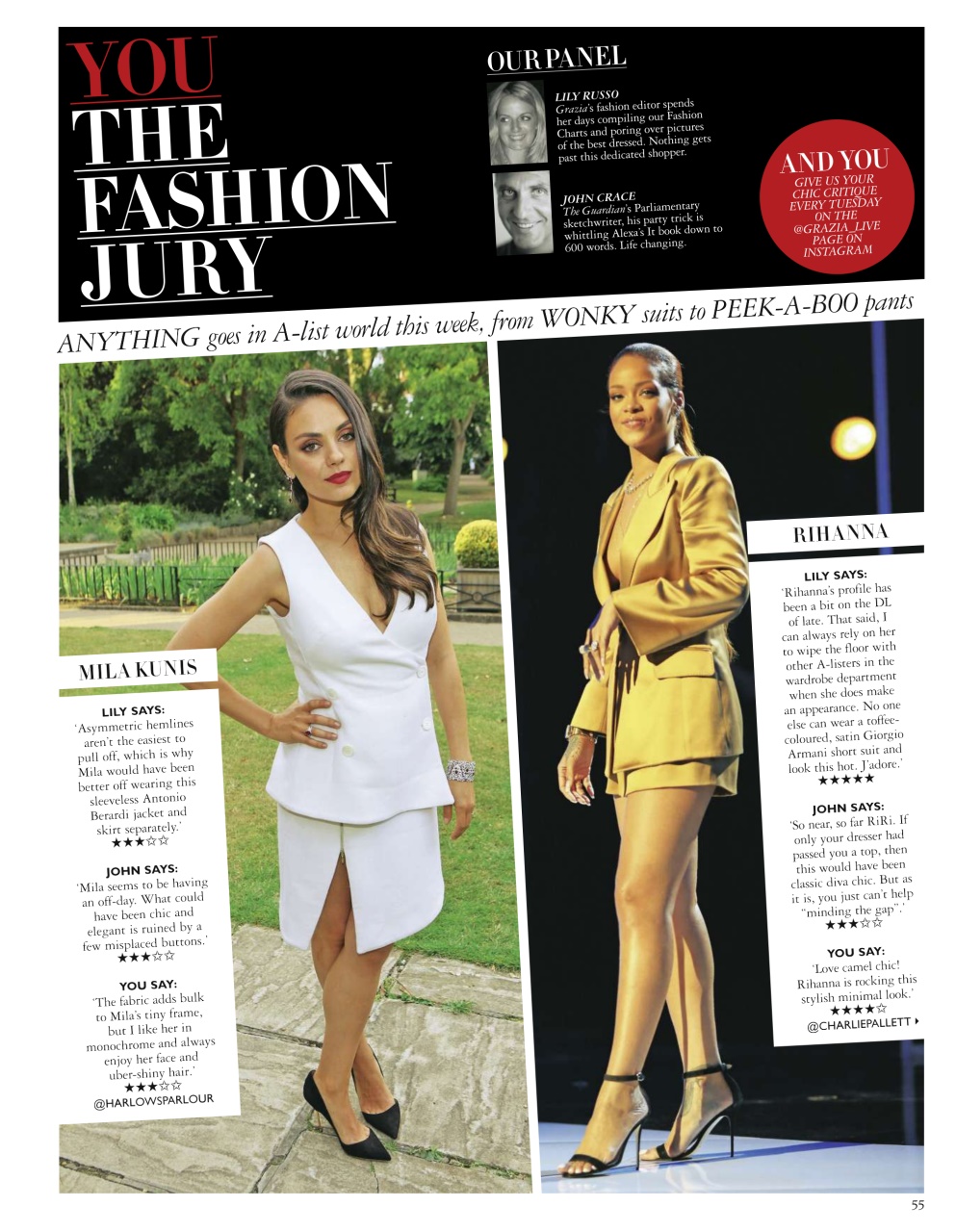 Grazia Preview Pages