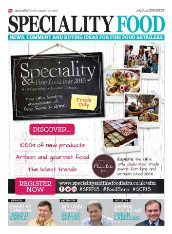 Speciality Food issue Jul/Aug 2015