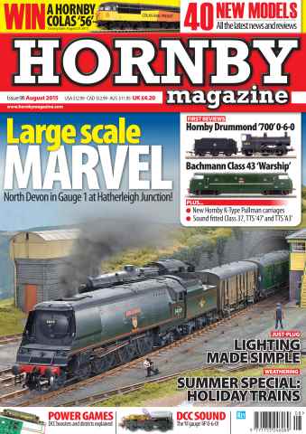 Hornby Magazine issue August 2015