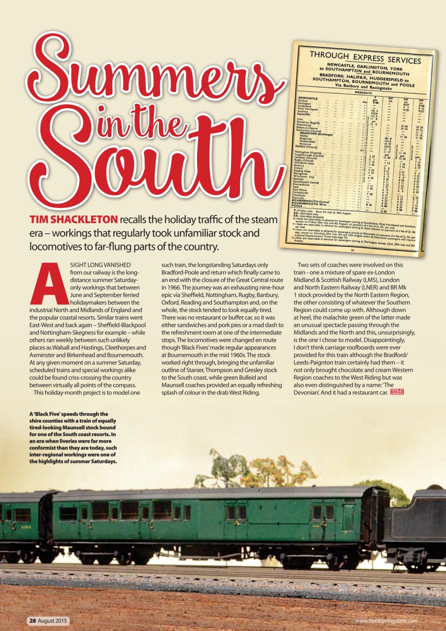 Hornby Magazine Preview Pages