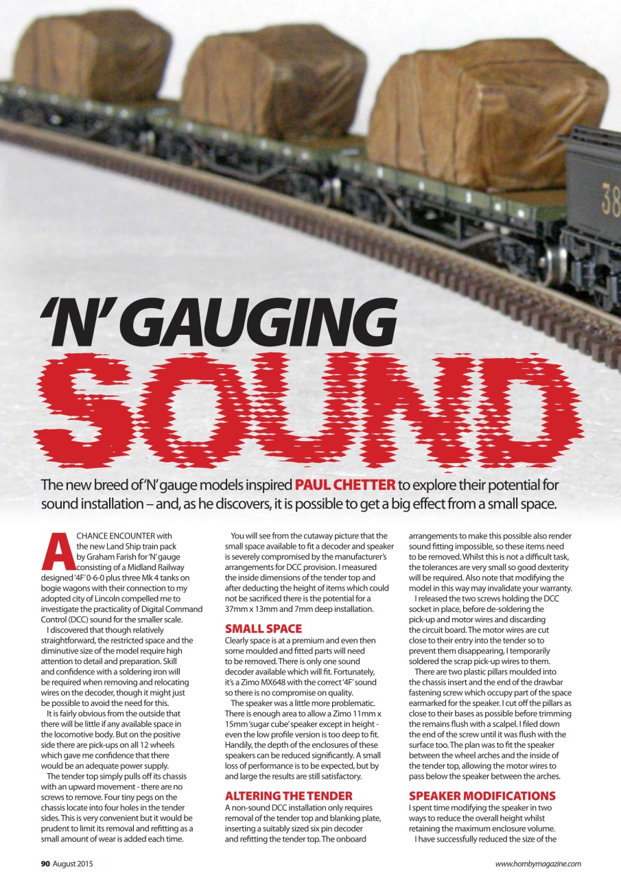 Hornby Magazine Preview Pages