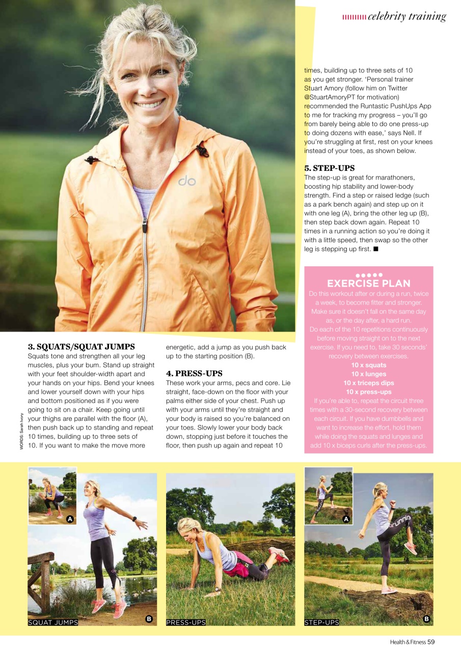Women’s Fitness Preview Pages