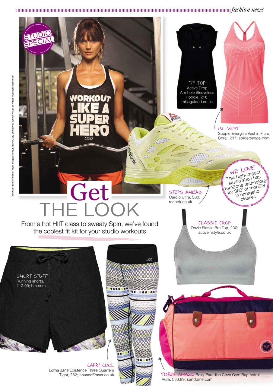 Women’s Fitness Preview Pages