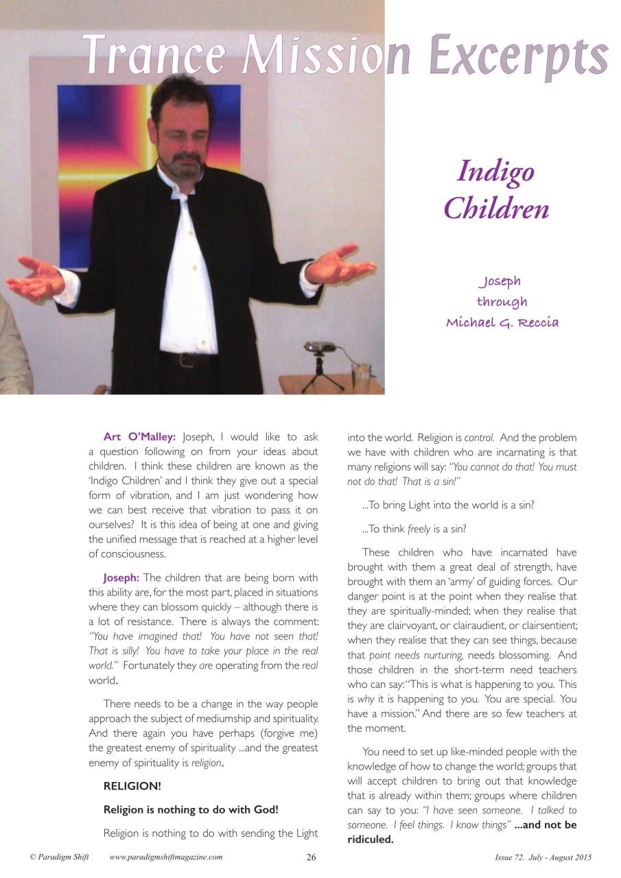 Paradigm Shift Preview Pages