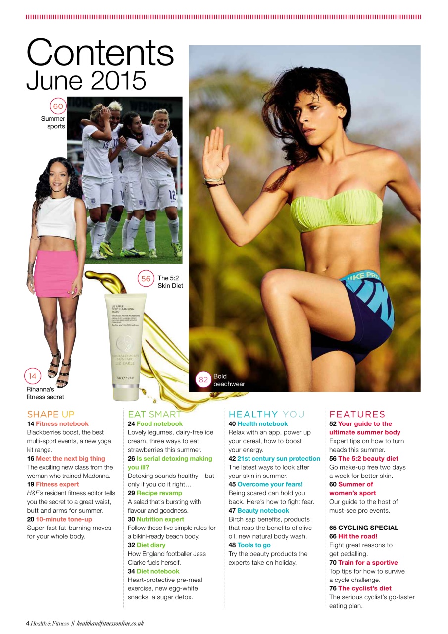 Women’s Fitness Preview Pages