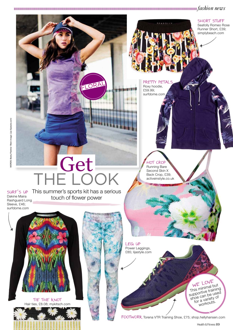 Women’s Fitness Preview Pages