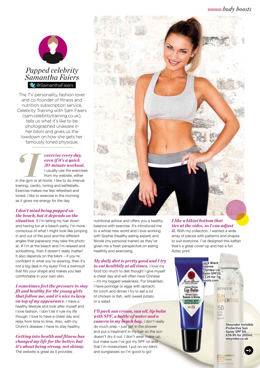 Women’s Fitness Preview Pages