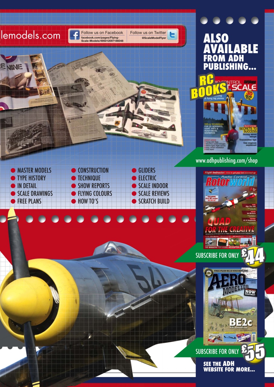 Radio Control Model Flyer Preview Pages