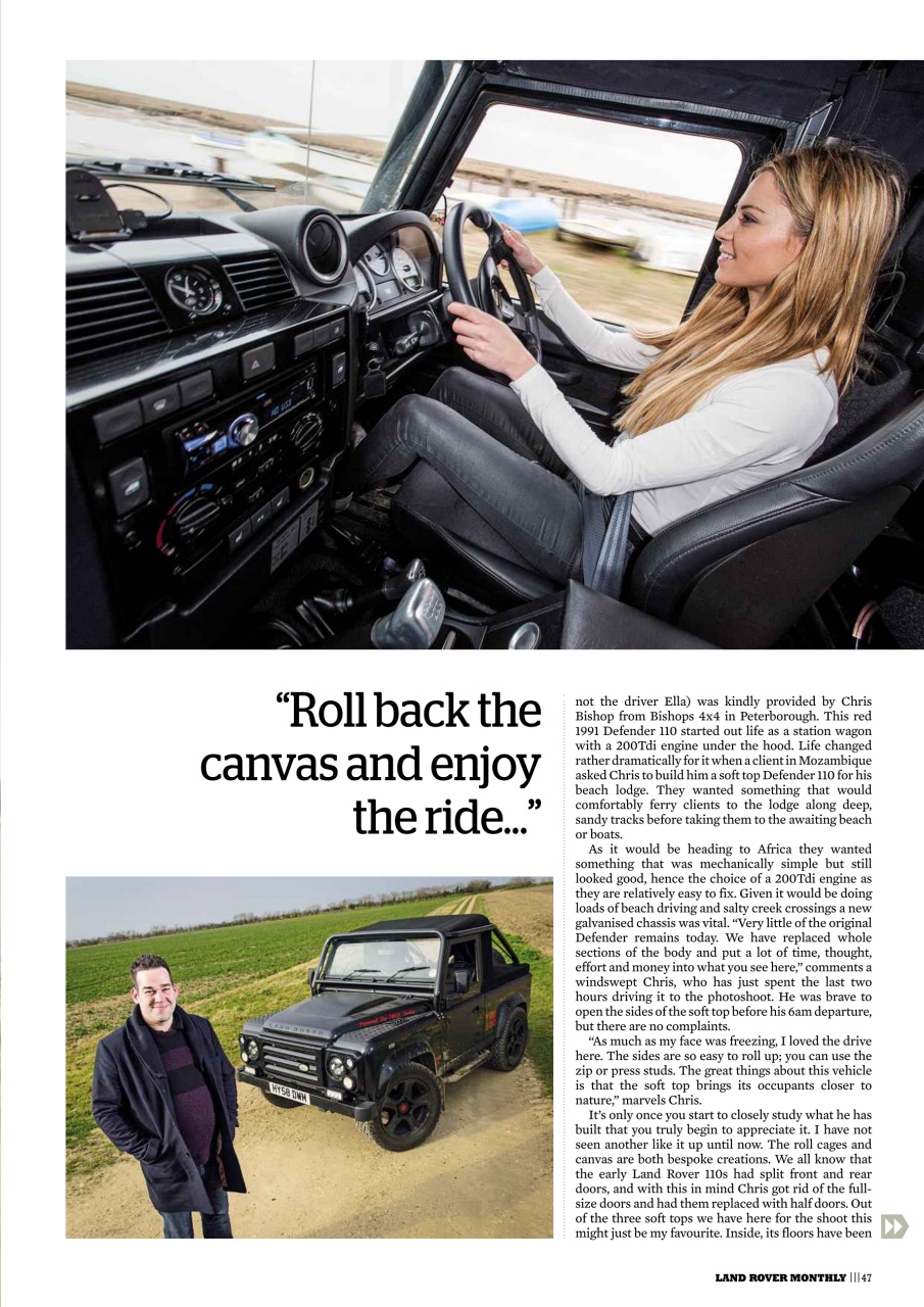 Land Rover Monthly Preview Pages