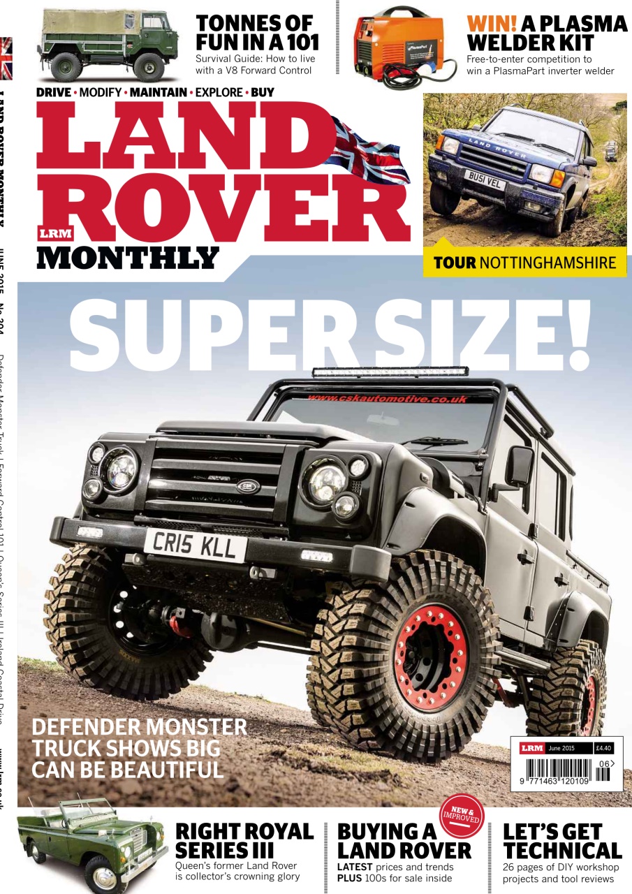 Land Rover Monthly Preview Pages