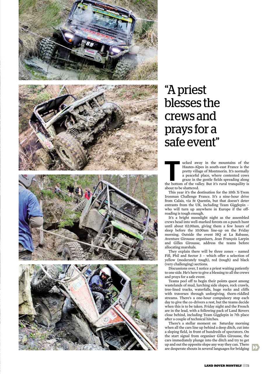 Land Rover Monthly Preview Pages