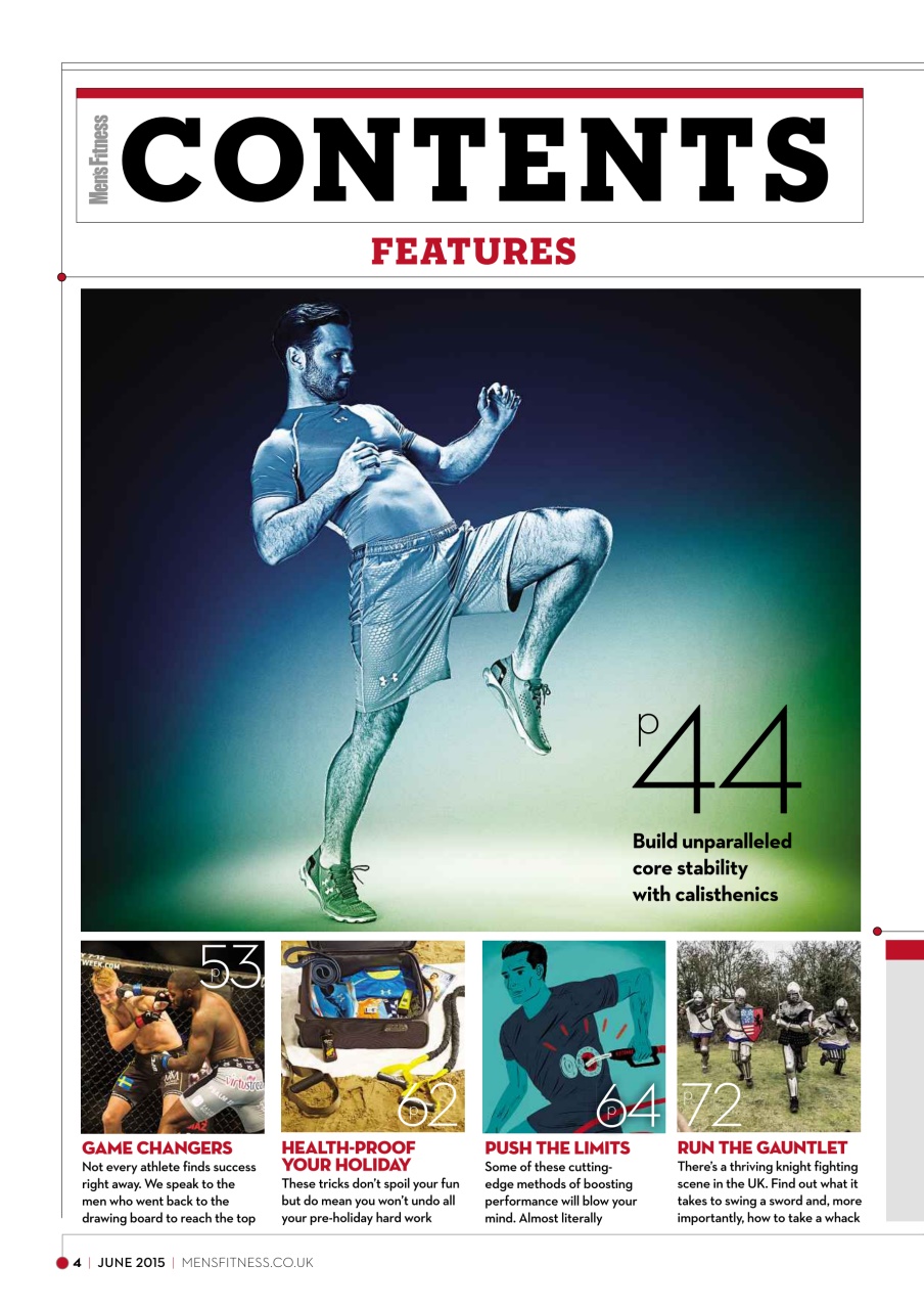 Men's Fitness Preview Pages