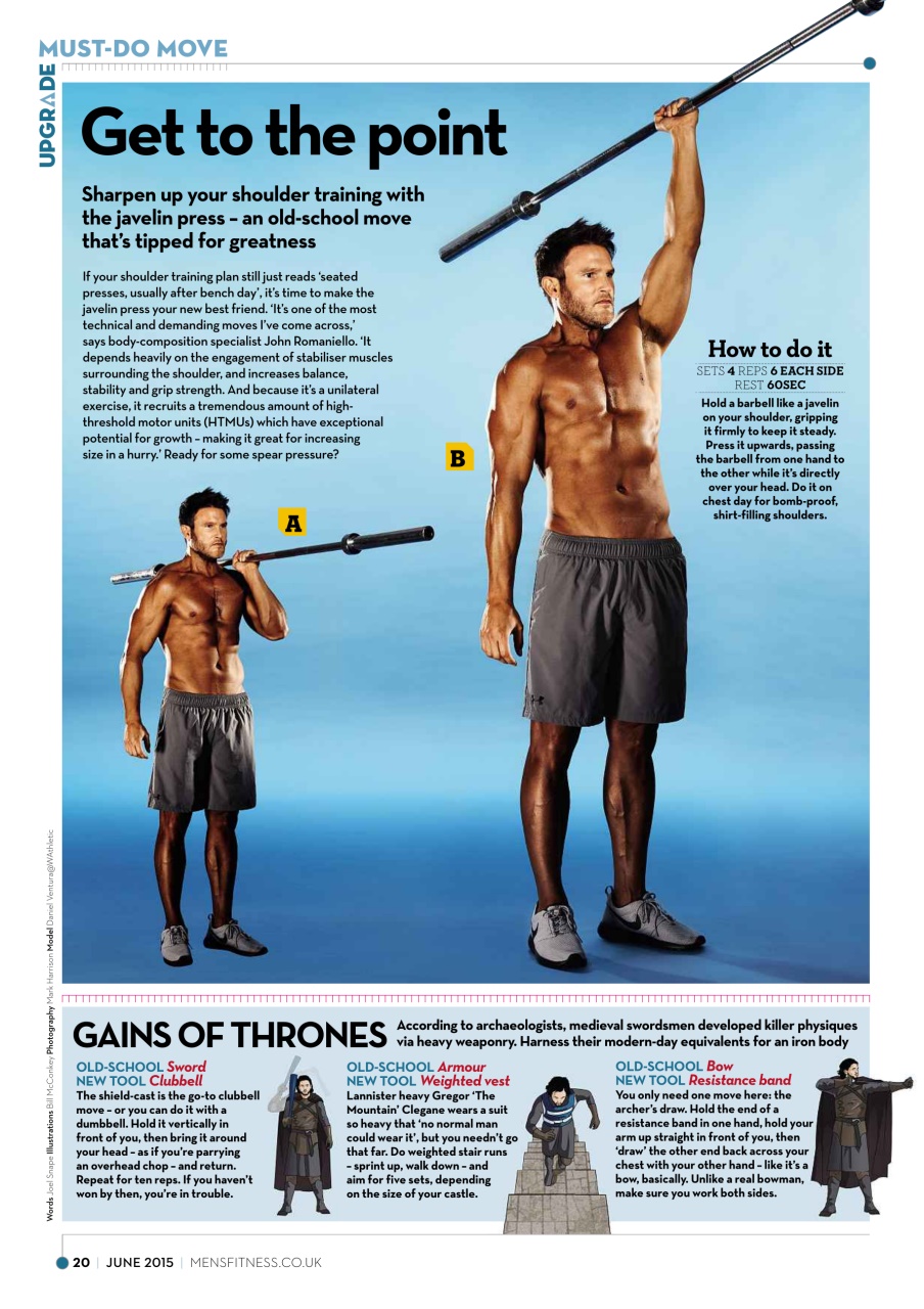 Men's Fitness Preview Pages