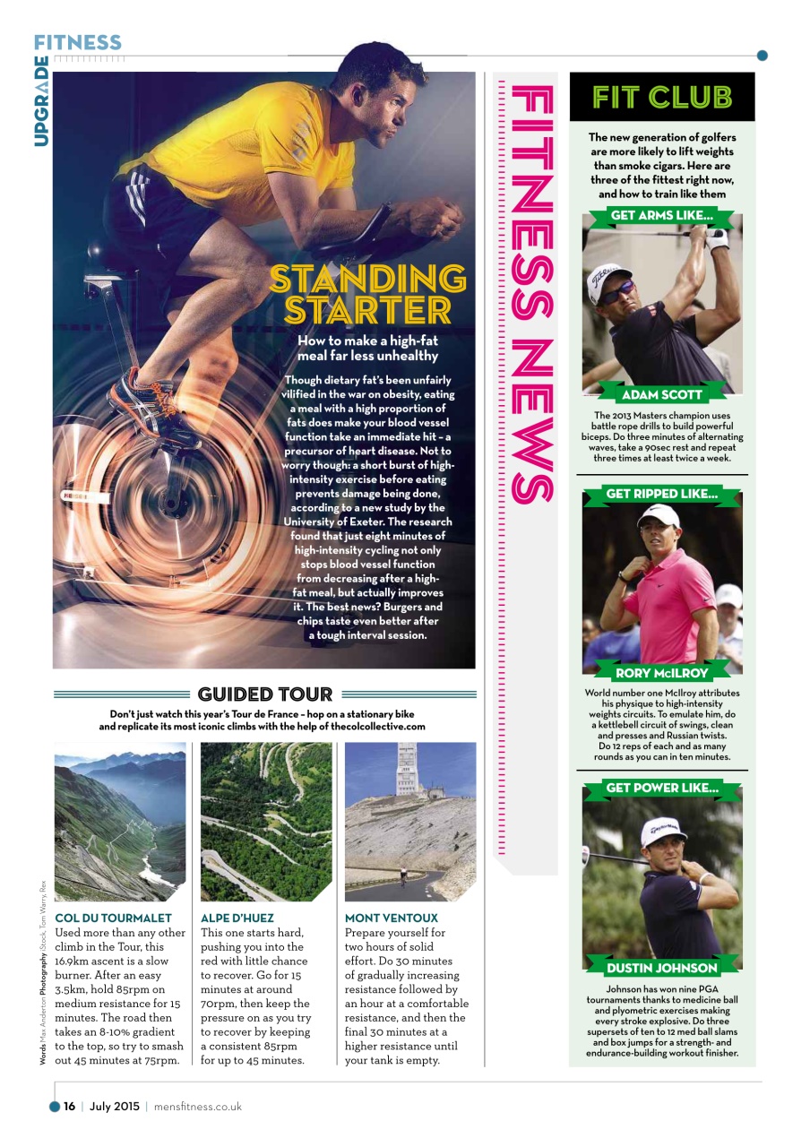 Men's Fitness Preview Pages