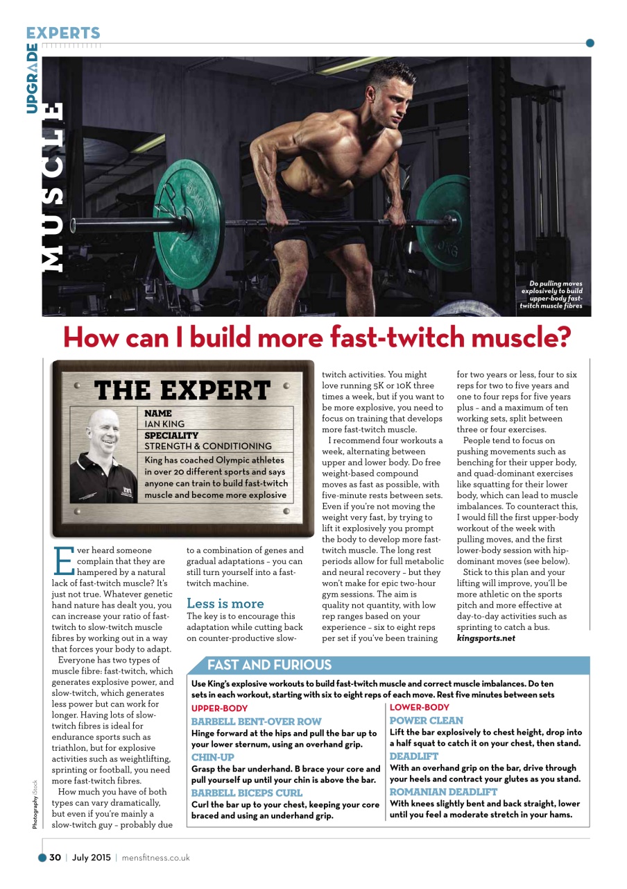Men's Fitness Preview Pages