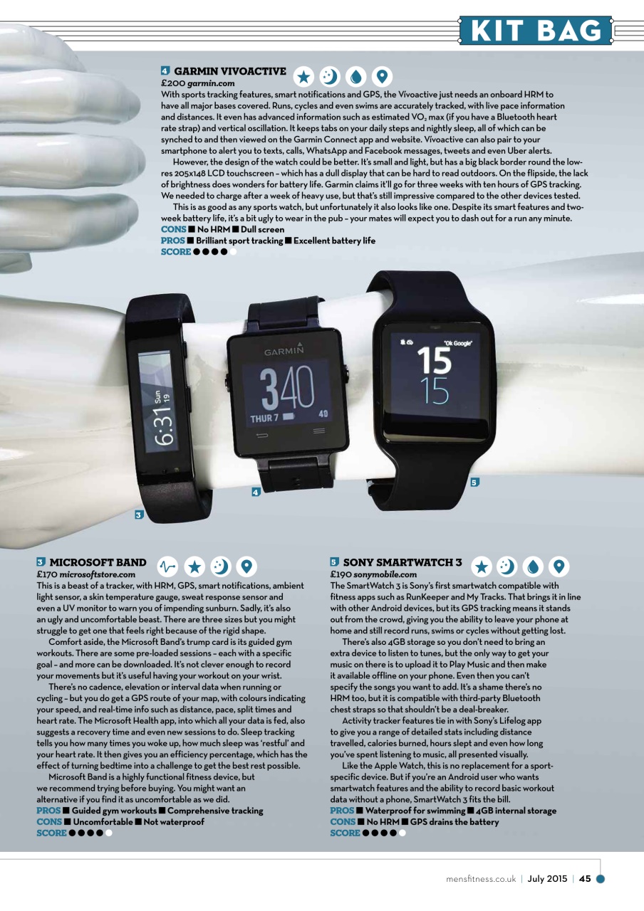 Men's Fitness Preview Pages