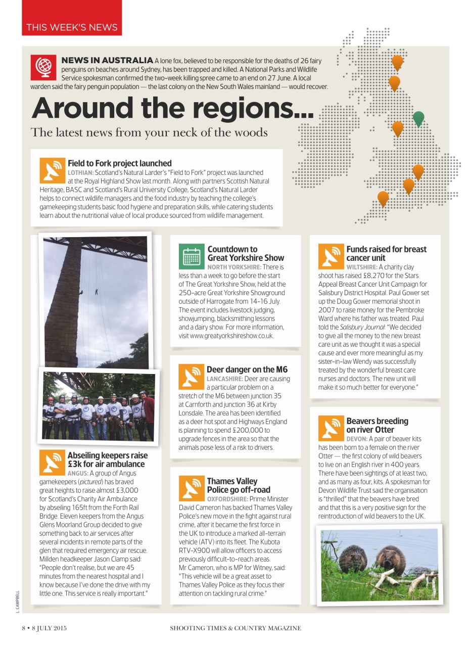 Shooting Times & Country Preview Pages