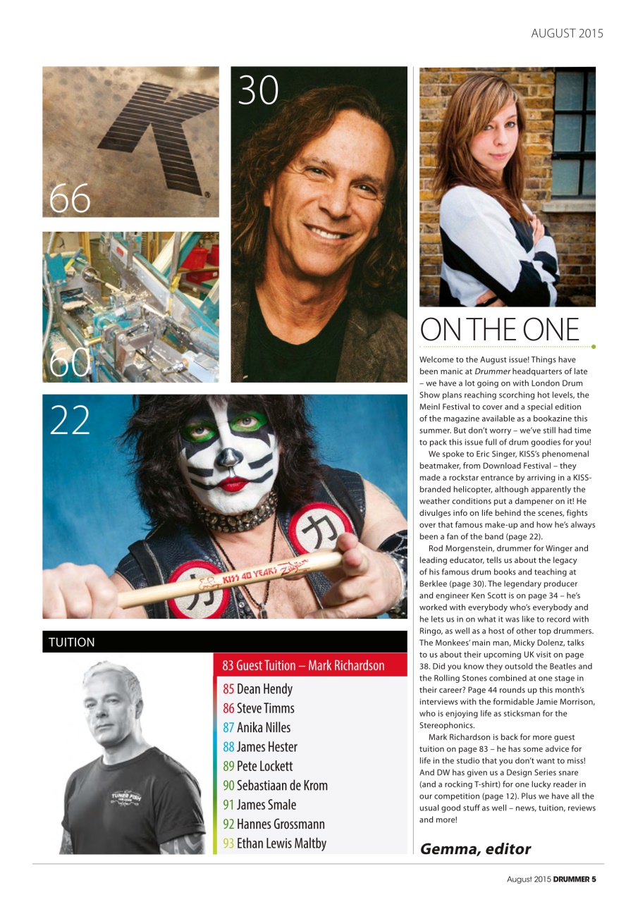 iDrum magazine: Never miss a beat Preview Pages