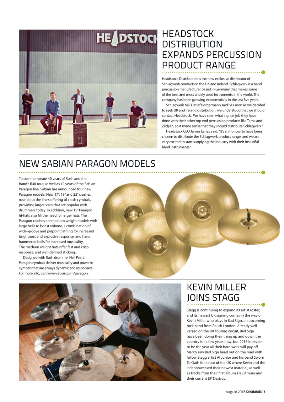 iDrum magazine: Never miss a beat Preview Pages