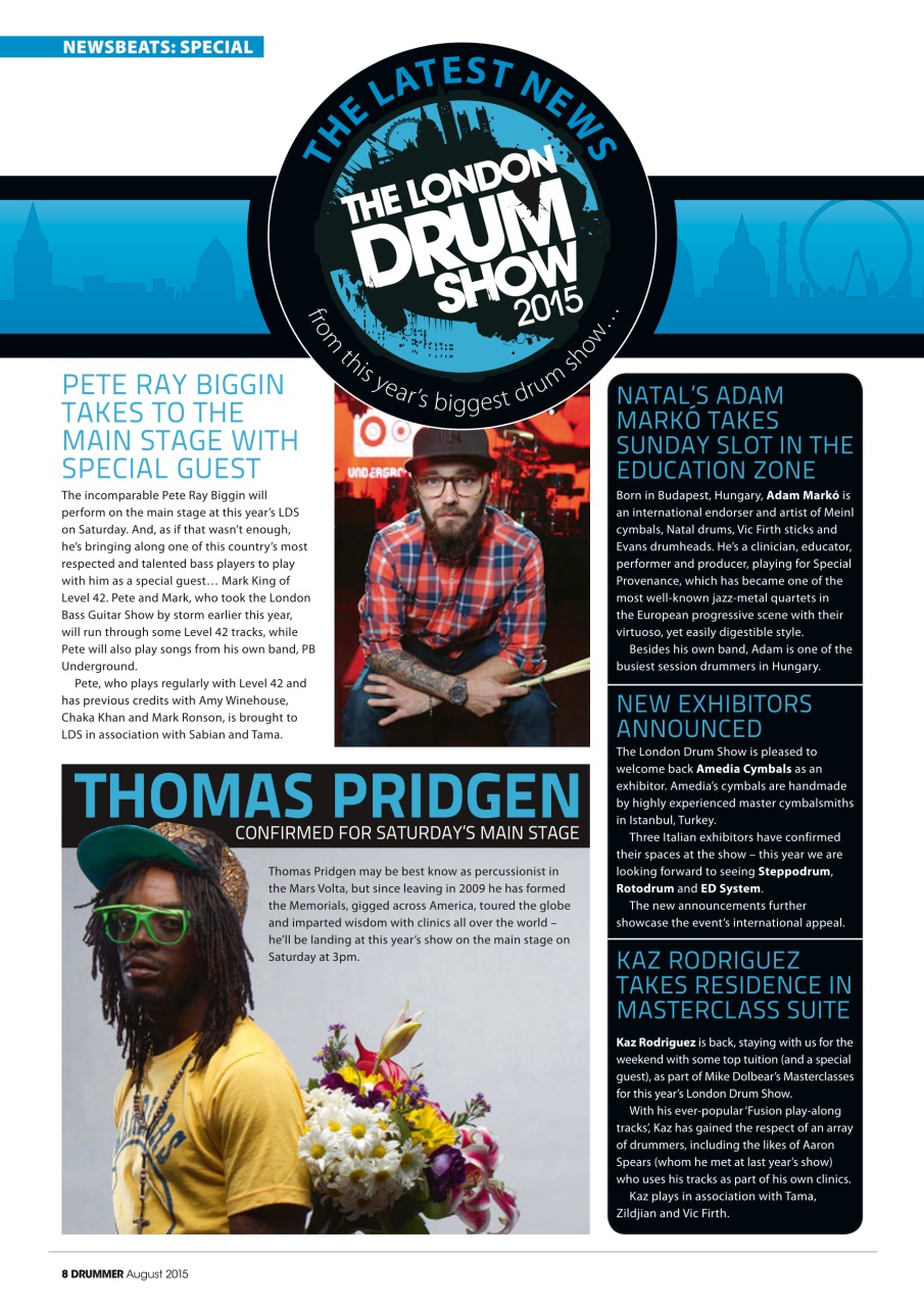 iDrum magazine: Never miss a beat Preview Pages