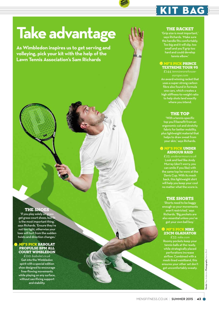 Men's Fitness Preview Pages