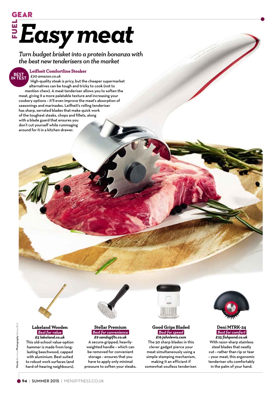 Men's Fitness Preview Pages