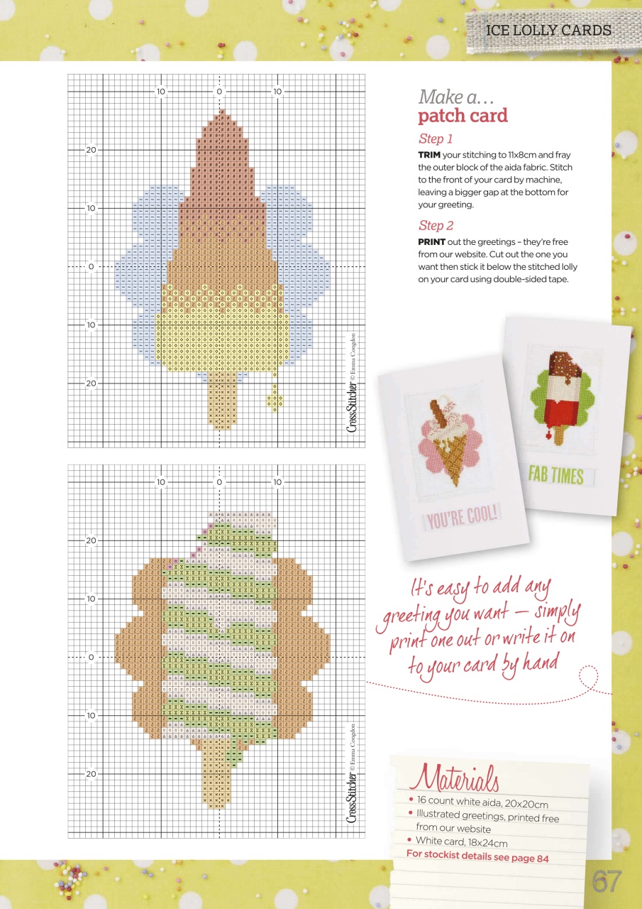 CrossStitcher Preview Pages
