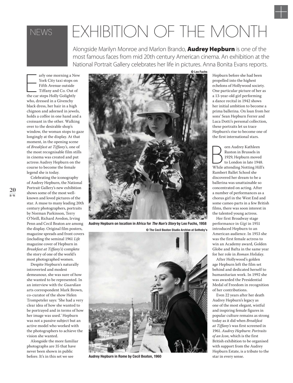 Black+White Photography Preview Pages