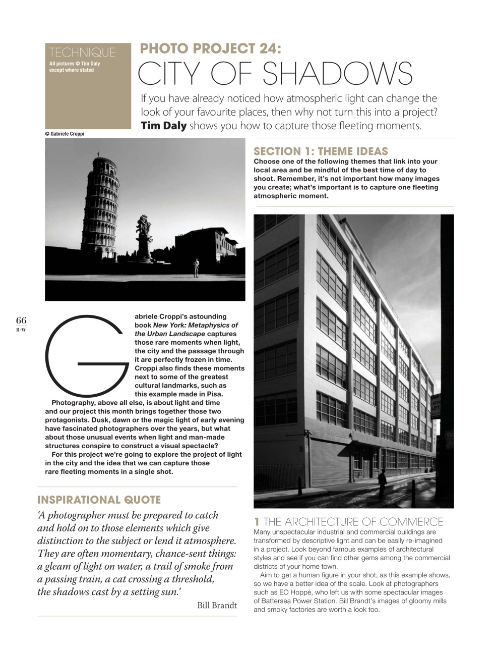 Black+White Photography Preview Pages