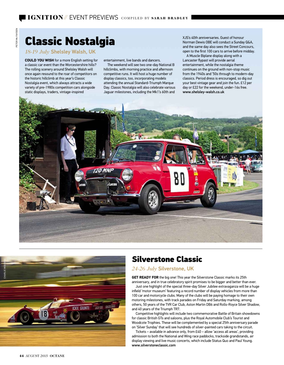 Octane Preview Pages