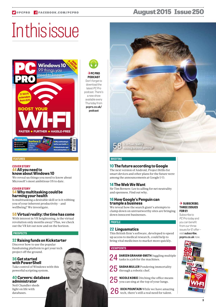 PC Pro Preview Pages