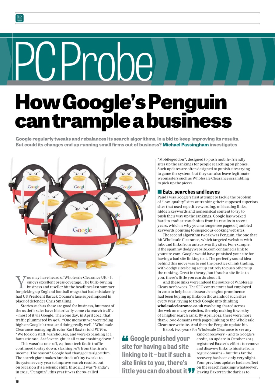 PC Pro Preview Pages