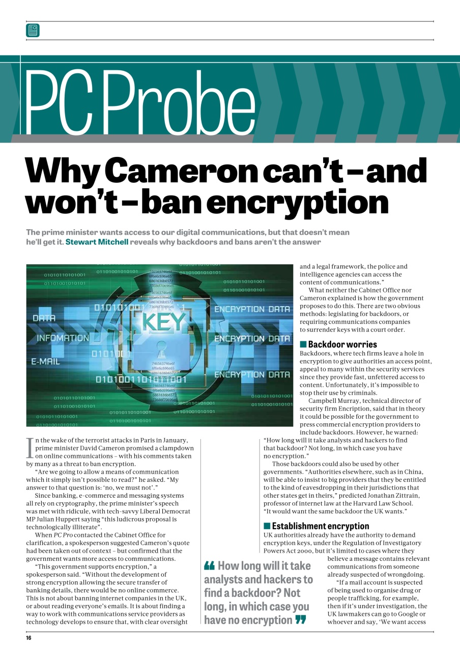 PC Pro Preview Pages