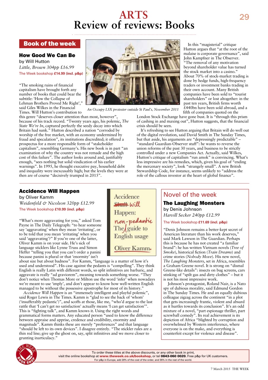 The Week Preview Pages