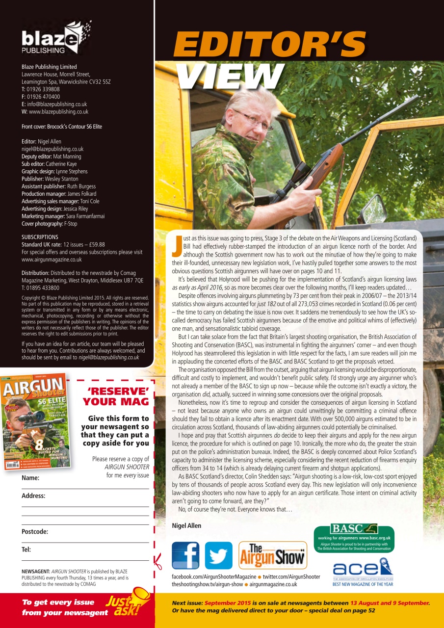 Airgun Shooter Preview Pages