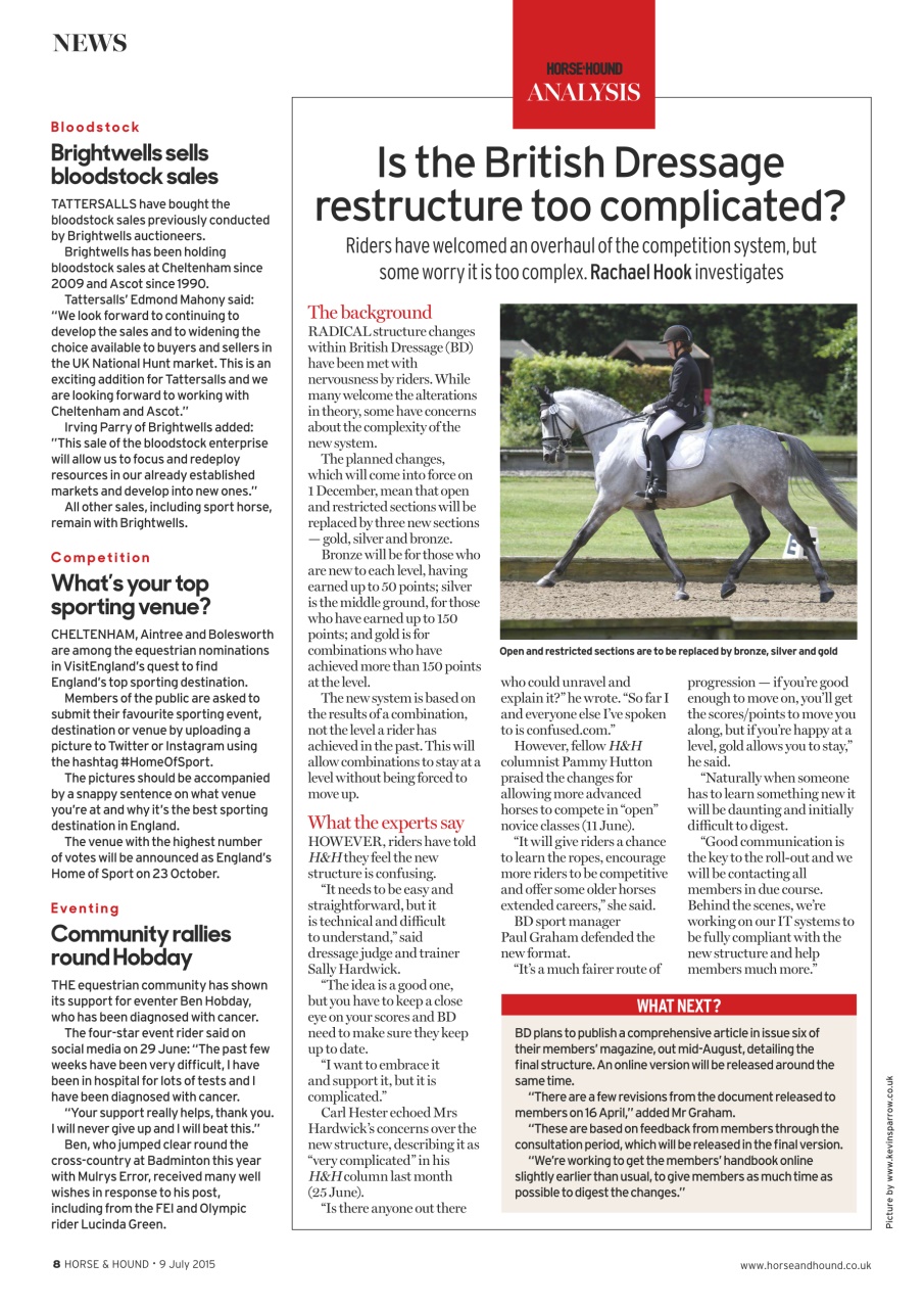 Horse & Hound Preview Pages