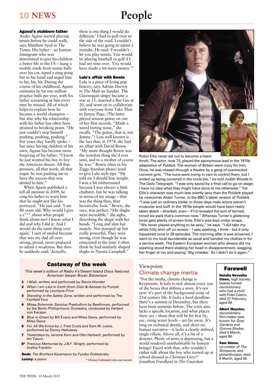 The Week Preview Pages