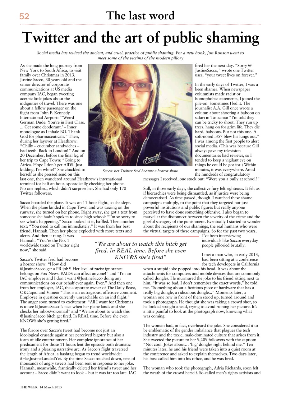 The Week Preview Pages