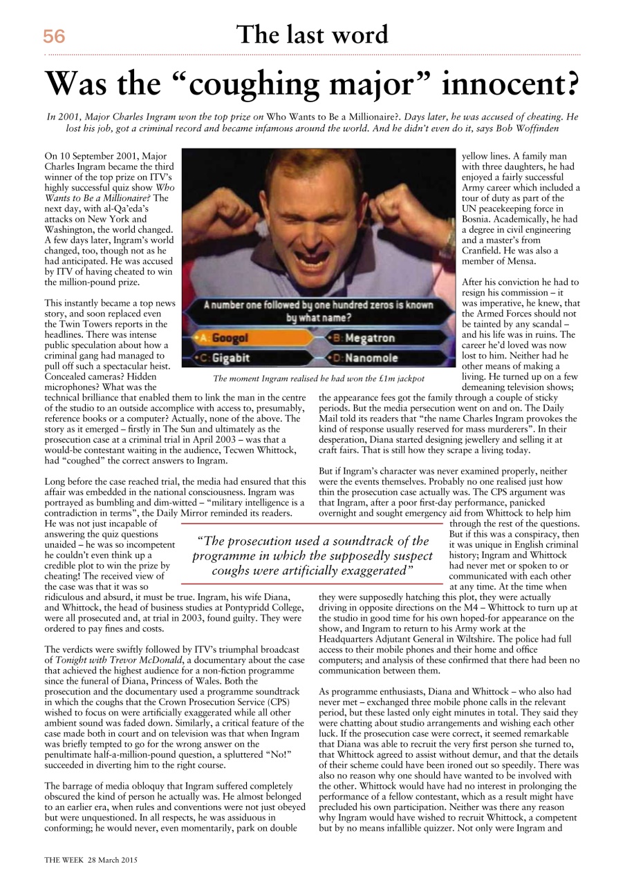 The Week Preview Pages