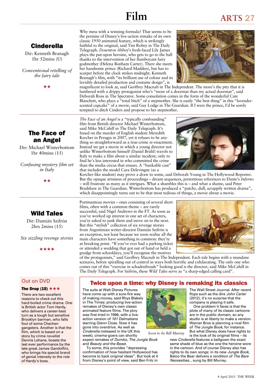 The Week Preview Pages