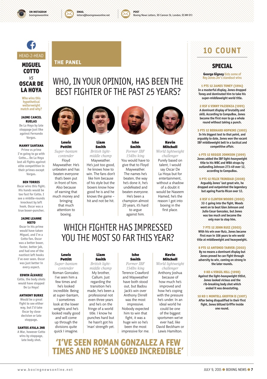 Boxing News Preview Pages