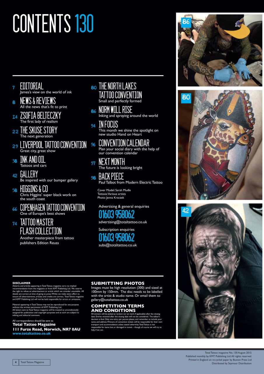 Total Tattoo Preview Pages