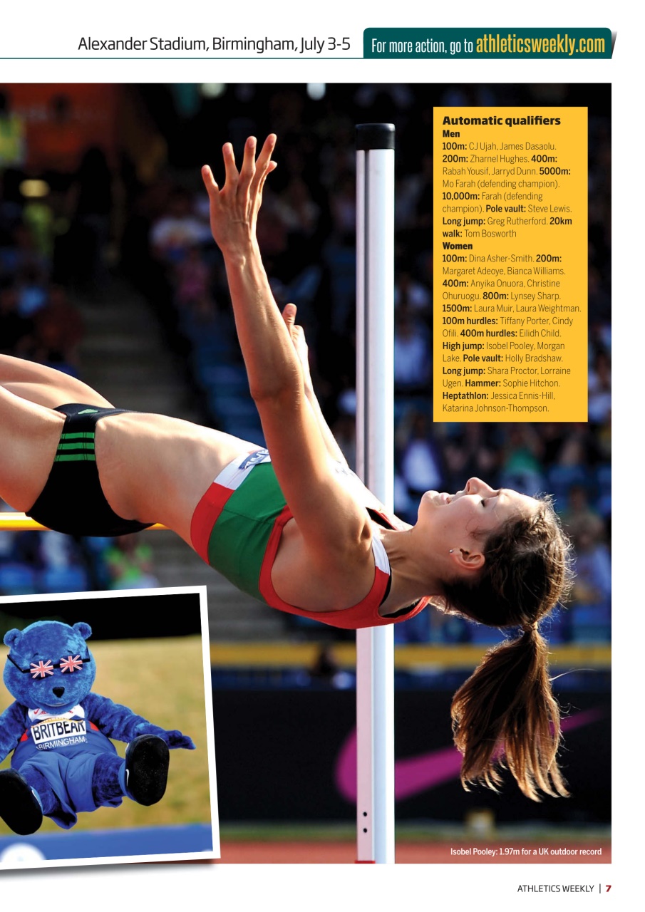 AW – Athletics Weekly Magazine Preview Pages