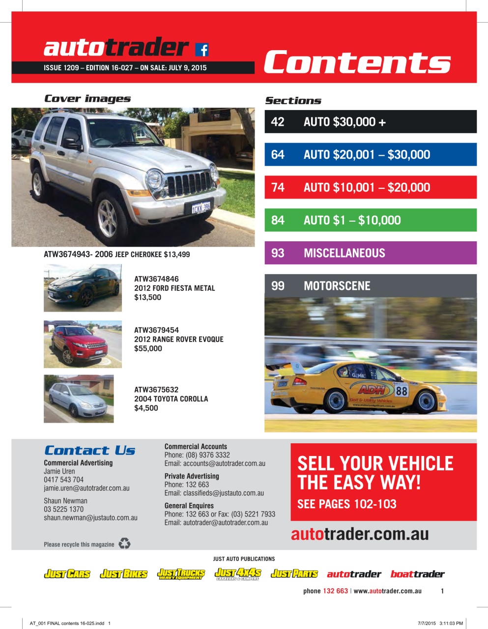 AutoTrader Preview Pages