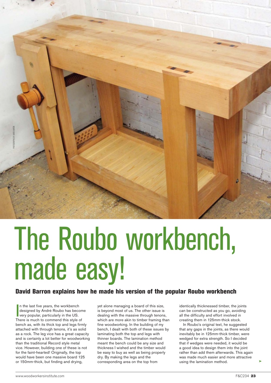 Furniture & Cabinetmaking Preview Pages
