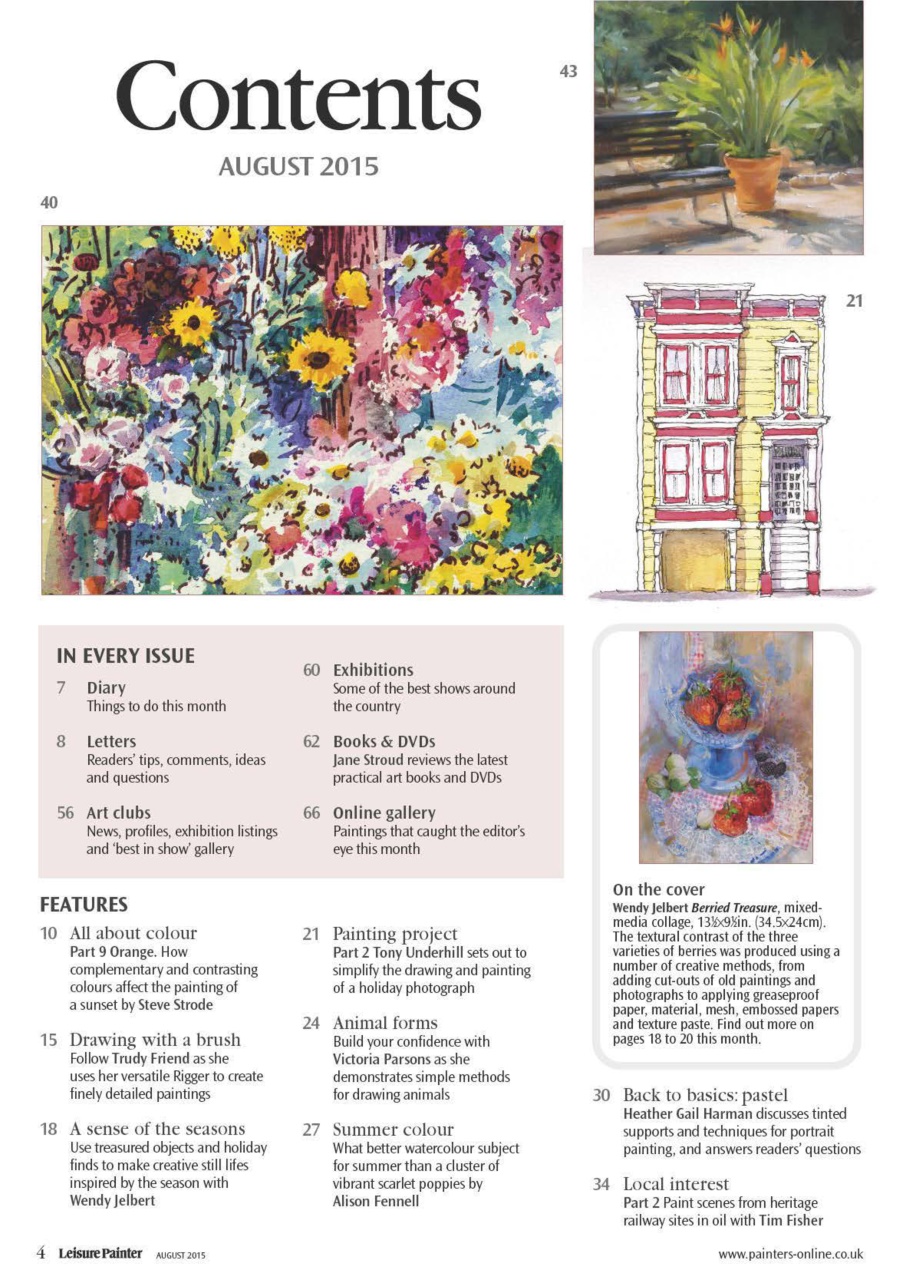 Leisure Painter & The Artist Preview Pages