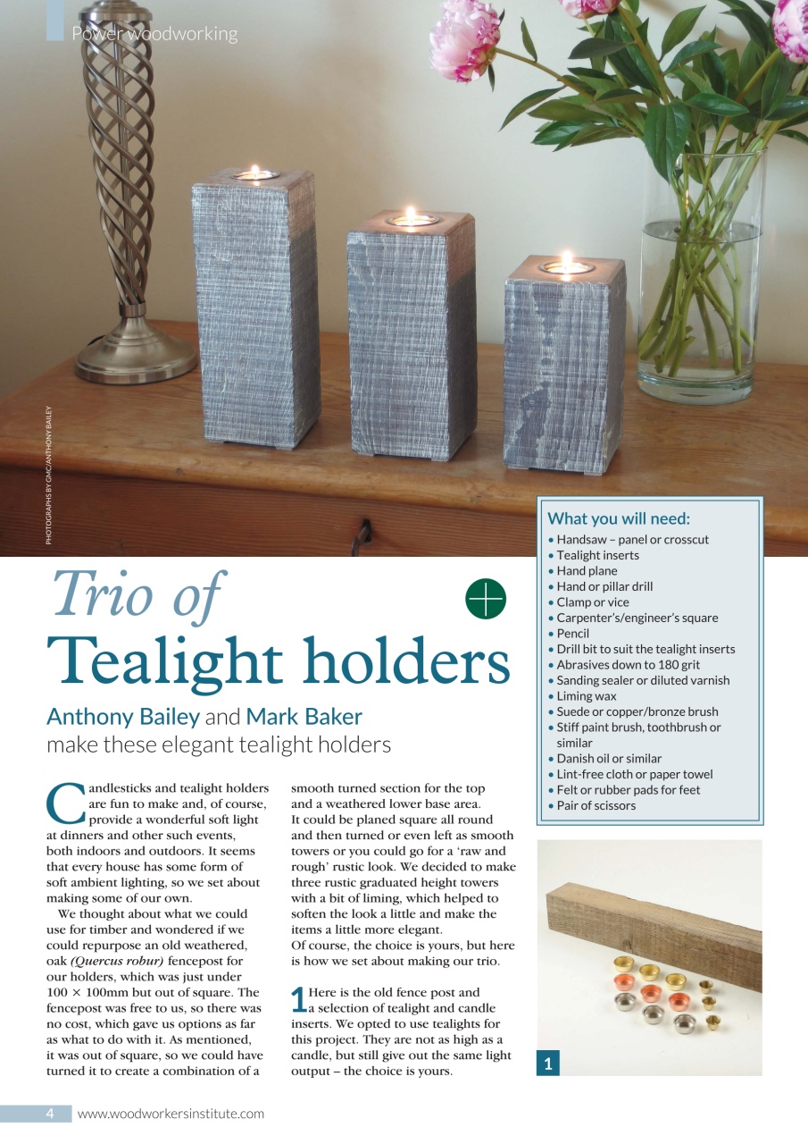 Woodworking Crafts Magazine Preview Pages