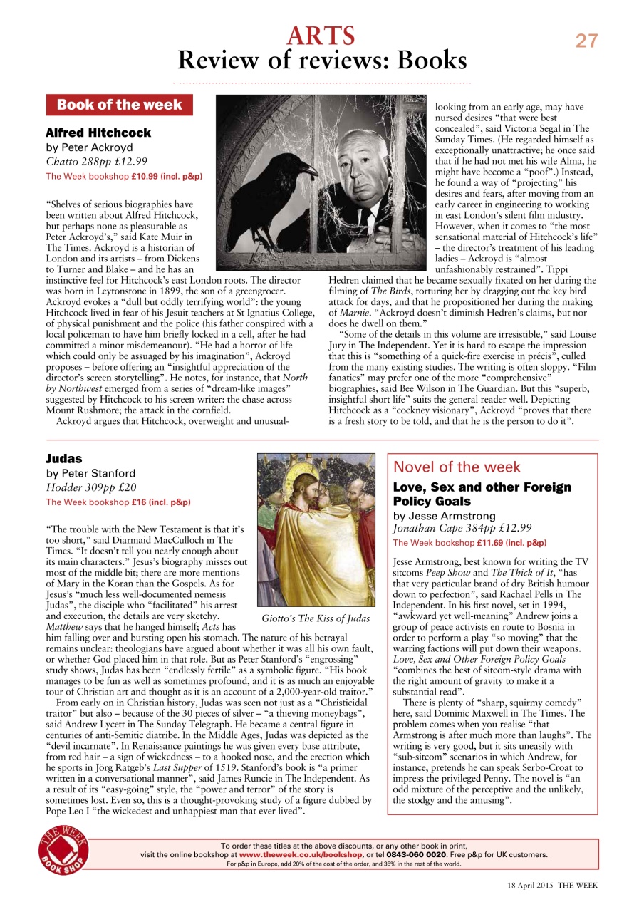 The Week Preview Pages